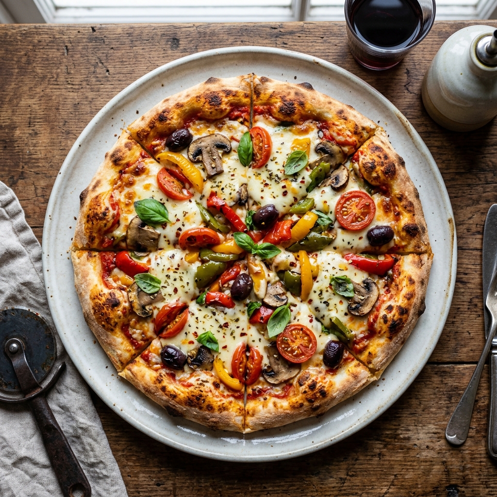 Vejeteryan Pizza